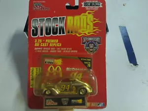 FORD COUPE 1937 NASCAR MCDONALDS STOCK RODS 1:64 RACING CHAMPIONS - Imagen 1 de 2