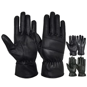 Para Hombres Cálido Invierno Guantes de Vestir Motocicleta Conducción Clima Frío Térmico - Imagen 1 de 22