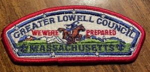 BOY SCOUTS GREATER LOWELL COUNCIL (238) MASS OFFICIAL S3a NEW WE WERE PREPARED - Picture 1 of 2