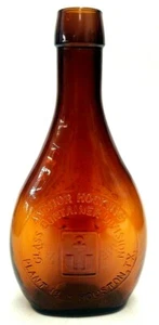 Anchor Hocking Brown Glass Bottle Open House June 21-24, 1979 Plant 18 Houston - Picture 1 of 6