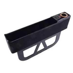 Seat Gap Crevice Storage Box USB + 2 TYPE C Phone Holder Organizer Use - Picture 1 of 6