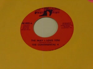 The Continental Four 45 The Way I Love You Jay Walking Soul - Picture 1 of 2