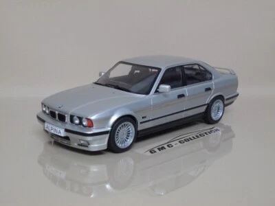 BMW E34 B10 4.6 ALPiNA 1994 GRiGiO ARGENTO SiLVER MCG 1/18 (NO NOREV MiNiCHAMPS) - Immagine 1 di 4