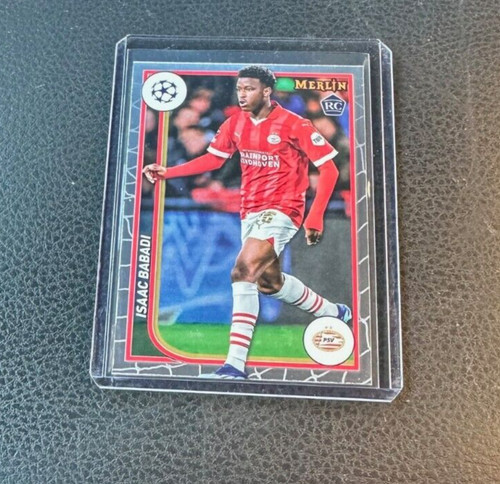 2023-24 Topps Merlin UEFA Isaac Babadi Rookie RC | eBay