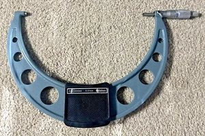 Mitutoyo 225-250mm Outside Micrometer Carbide Tip Metric Ratchet Thimble 103-146 - Picture 1 of 15