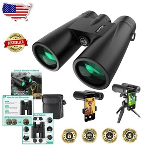 Compact 30x52 Binoculars with Tripod - Perfect for Sports, Hiking & Stargazing - Picture 1 of 10