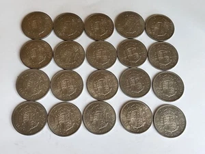 20 Uncirculated Royal Mint 1966 Half Crowns - Picture 1 of 2