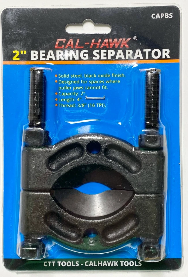 Small Bearing Separator Splitter Puller 2" Inch Remover 50 Mm Capacity Auto