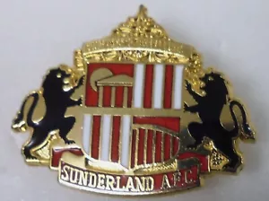 SUNDERLAND FOOTBALL Emaille Pin Anstecker CREST - Bild 1 von 2
