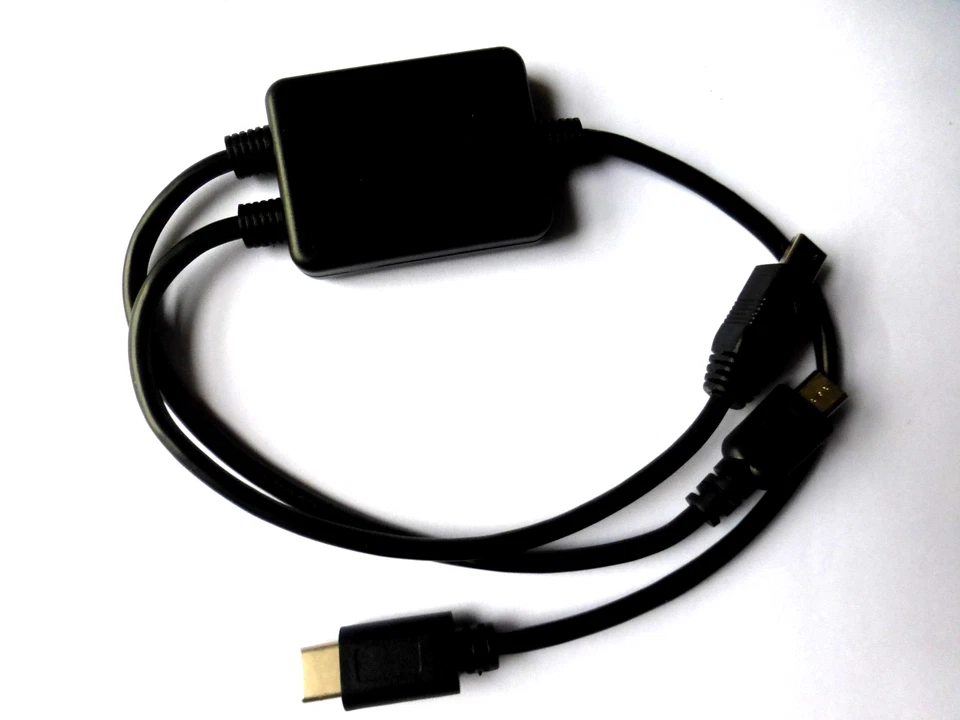 MEIRIYFA MICRO USB & MINI USB  TO USB C OTG CABLE Connect micro/mini to usbc - Image 1 of 2