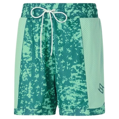 Pantalones cortos deportivos informales azules para mujer PUMA Stewie X Earth 62227102 Foto 1 de 2