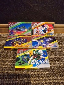 Namcot Galaxian Mappy Battle City Star Luster Sky Kid Famicom FC Set of 5 NTSC-J