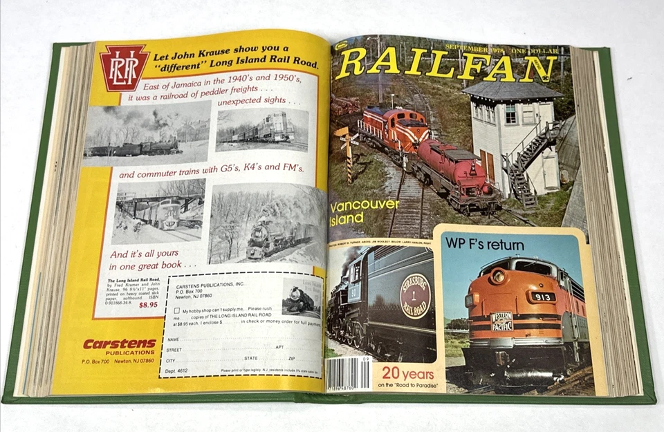 Railfan & Railroad 杂志硬装卷 2 1977 年 12 月 - 1979 年 9 月 — 第 1/4 张图片