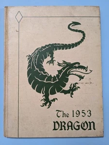 Vintage 1953 Ste Genevieve Missouri Dragon High School Year Book - Picture 1 of 11