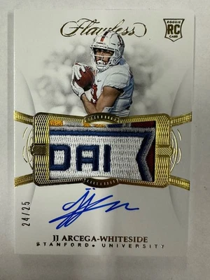 2019 Flawless Collegiate J.J. Arcega-Whiteside RC 111 Patch RPA  Hyundai Bowl - Image 1 of 2