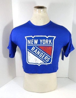 Camiseta corta 2021-22 para mujer New York Rangers Igor Shesterkin #31 azul majestuoso S Foto 1 de 4