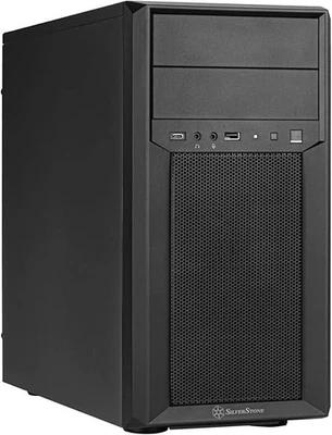 SilverStone FARA 313 Compact Micro-ATX Tower Case with Type-C Port SST-FA313-B-C - Image 1 of 4