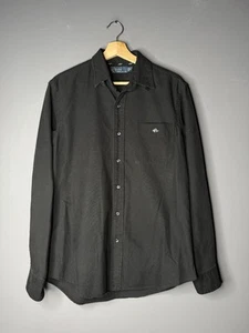 Taglia Media Uomo - Vintage Ralph Lauren Danren Manica Lunga con Bottoni - Foto 1 di 8