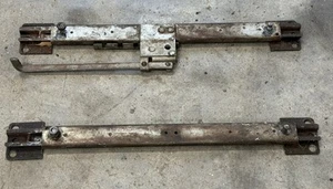 Land Rover Series Adjustable Seat Rail Slide Genuine 331103 And 331104 Pair - Picture 1 of 6