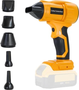 Soffiatore foglie senza fili per ventilatore turbo portatile a batteria DEWALT 18/20V velocità variabile - Foto 1 di 7