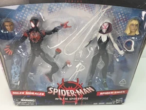 Marvel Legends Spider-Man Miles Morales und Spider-Gwen Actionfigur - Bild 1 von 5