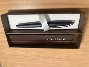 Bolígrafo Cross ATX Basalto Negro 885-3 NUEVO en Caja - Imagen 1 de 5