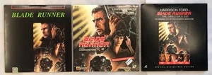 Blade Runner Embassy, Criterion & 1992 DIRECTOR'S CUT LaserDisc Lot of 3 LDs - Picture 1 of 24