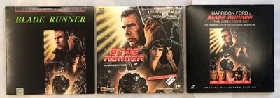 Blade Runner Embassy, Criterion & 1992 DIRECTOR'S CUT LaserDisc Lot of 3 LDs - Image 1 of 4