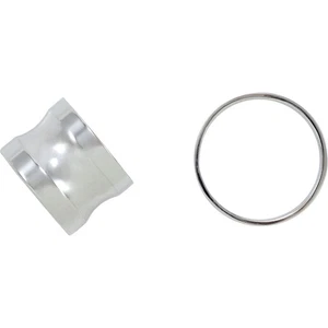 Covingtons Axle Spacer - Smooth - Chrome - ABS C0008-C - Picture 1 of 3