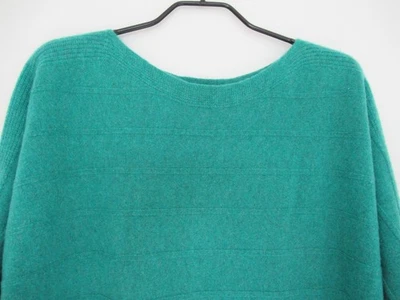 C & A Damen Pullover Pure Cashmere Kaschmir Grün Oversize L 44 46 48 - Bild 1 von 4