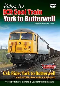 Riding the DCR Coal Train - York to Butterwell (Cab Ride) *DVD - Imagen 1 de 1