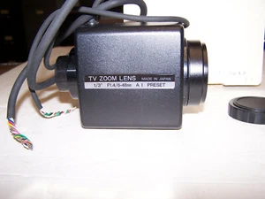TV Zoom Lens 8X 1/3" F1.4/6~48mm AP CCTV - Picture 1 of 6