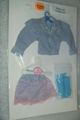 Mattel Western Wear For Barbie Fringe Jacket Skirt and Boots - Image 1 of 4