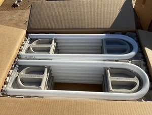 New Case Of 12 GE F32T8/SP41/U/6 Fluorescent Lamps T8 w/ Starcoat MOD-U-LINE - Picture 1 of 3