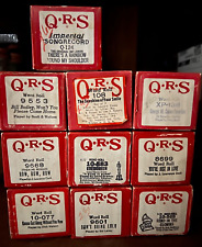 QRS Player Piano Rolls - Very Good Condition!  Priced Per Roll