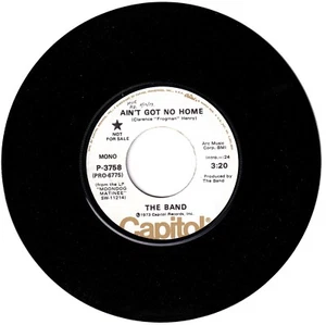 The Band. Ain't Got No Home. 45rpm record on Capitol Label - Picture 1 of 1