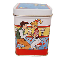 Malt Shop Tin Container Jukebox 1986 Willitts Designs Item 6047 Hong Kong