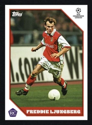 2024 TOPPS LOST ROOKIE ⭐ FREDDIE LJUNGBERG ⭐ ARSENAL ☄️ N. 3