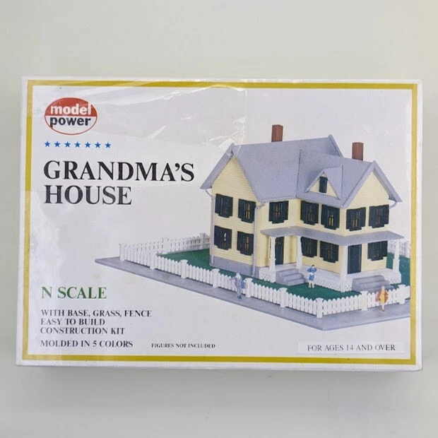 Model Power N Scale Grandma's House Model Kit No. 1556 - Image 1 of 1