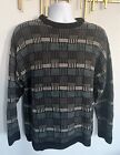 J. Ferrar Pullover Crewneck Sweater Vtg 90S Cosby Dad Large Chunky Knit Hipster