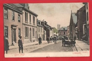 CORNWALL. LISKEARD DEAN ST ST GERMANS SORTING OFFICE CANCEL 1912 - Picture 1 of 2