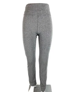 Splendid Womens Fold Over Lounge Pants Convertible Snap Button Hem Gray sz XS - Picture 1 of 7