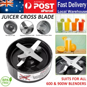 Blender Replacement Extractor Cross Blade FOR Nutribullet 900W 600W 900 NEW - Picture 1 of 12