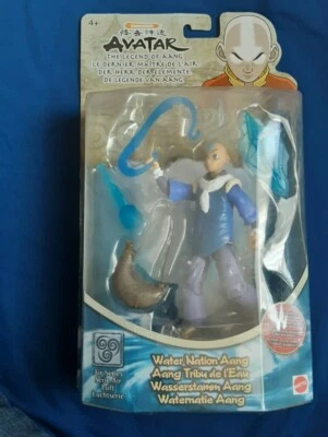 Nickelodeon Sealed Legend of Aang Air Series Water Nation Aang Action Figure  - Image 1 of 4