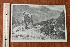 Harper's Weekly 1884 Skizzendruck Eine Abneigung gegen die schönen Künste - Bild 1 von 1