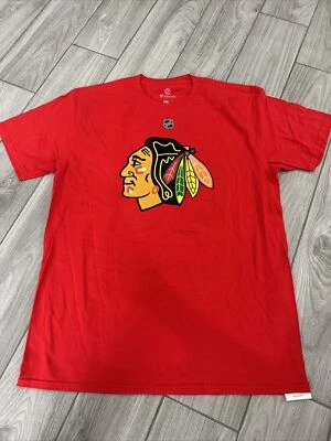 Camiseta Chicago Blackhawks NHL Patrick Kane #88 Para Hombre Talla L Camiseta Roja Fanáticos Nueva Sin Etiquetas Foto 1 de 2