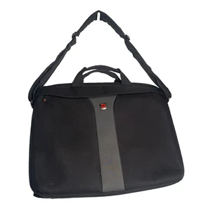 Swiss Army Wenger Laptop Sleeve 16" Black, Checkpoint Friendly, EUC - Picture 1 of 16