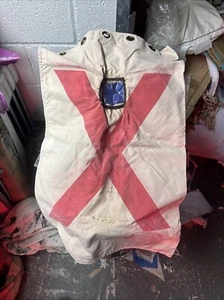 Vintage Unusual Canvas Kit Bag Military Navel Air Force - Picture 1 of 16