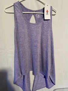 NWT Liberty Pro Women's Purple Full Open-Back Sports Athleisure Tank Size XL - Picture 1 of 2