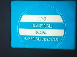 ITS RACE TIME - RACE NIGHT INTRO 16MM COLOUR SOUND 100FT CINE FILM - Picture 1 of 14